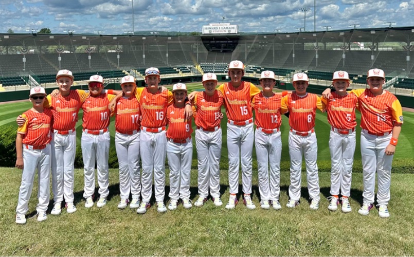 Boerne all-stars lined up at Howard J. Lamade Stadium